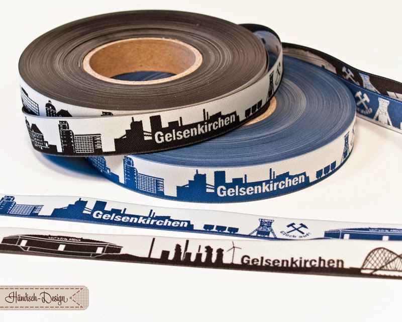 2 Reflektorband Reflektierendes Band Zum Aufnähen -Orange, 5cm Breit, 3m  Lang