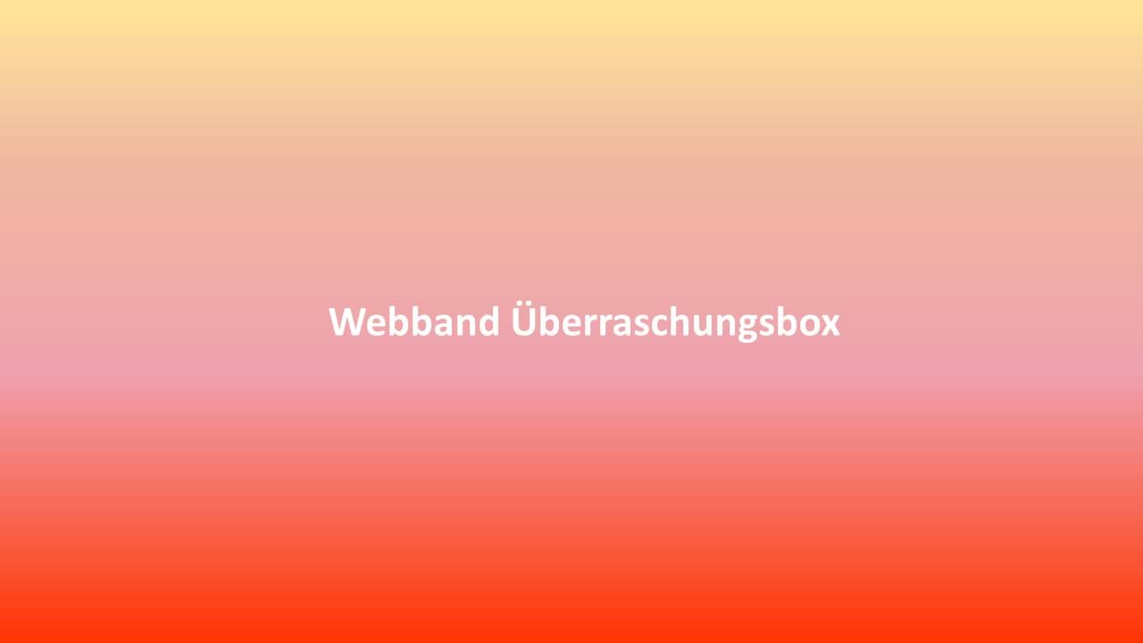 Bild von Webband Überraschungsbox 7 - 20mm breit - 14 verschiedene Muster - Gesamtlänge 5,22m