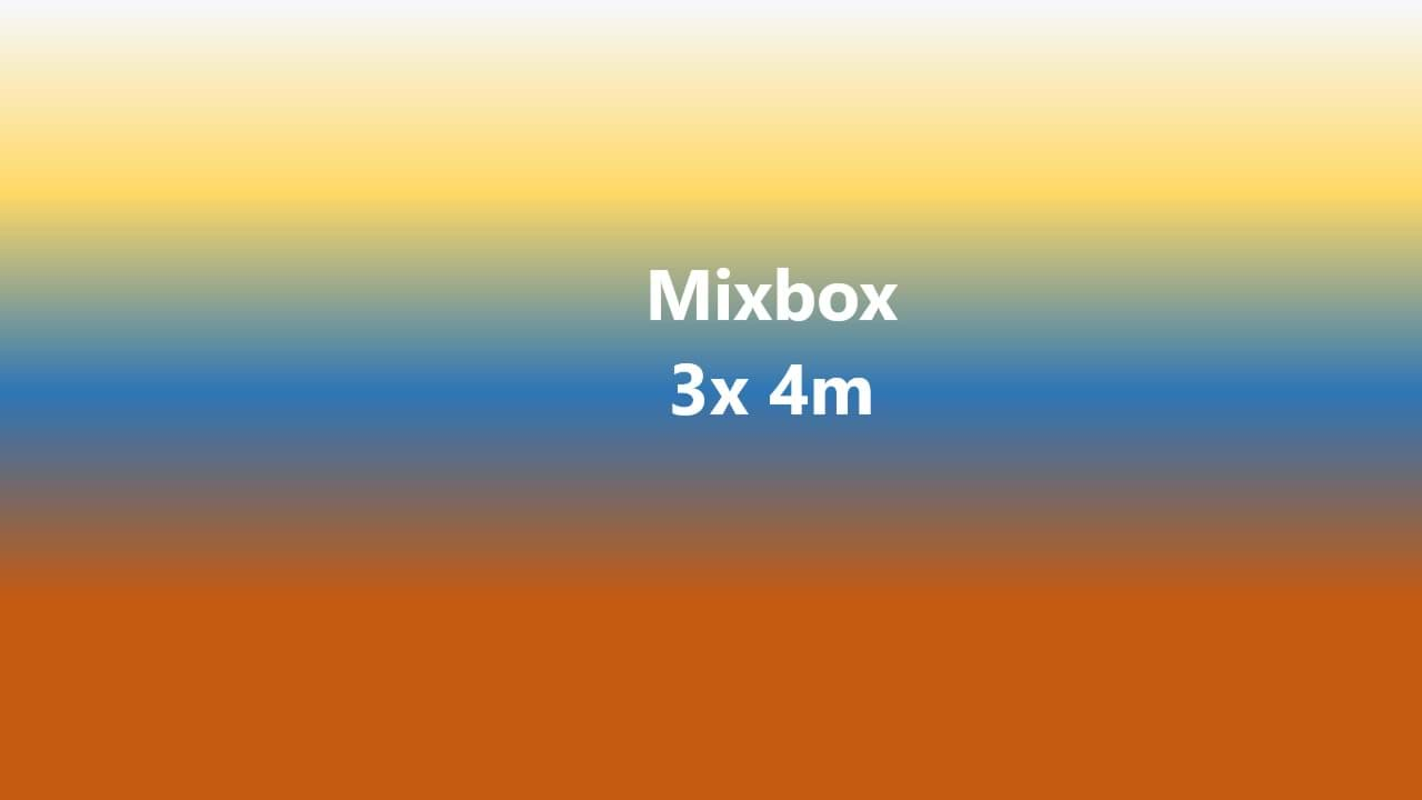 Bild von MIXBOX Gurtband aus Polycotton - 38mm breit, 1,2mm dick - 3 verschiedene Farben - 12m